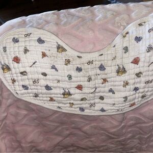 aden + anais Pink Baby Blanket with Animal Pattern